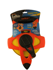 Lufkin 13mm x 50m Hi-Viz Orange Fiberglass Tape Metric 182-FM050CM New