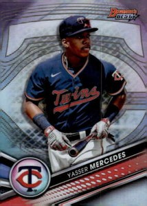 YASSER MERCEDES RC 2022 Bowman's Best Top Prospects Refractor #TP-25 Pr ID:91463