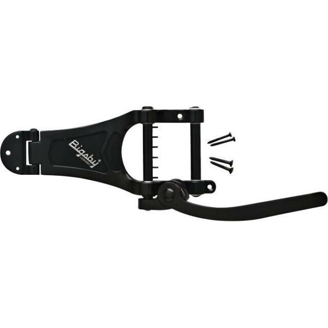 MINT Bigsby B700 Vibrato Tailpiece Black Bigsby Lic for Arch Top