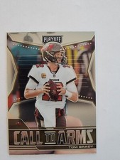 2021 NFL Panini Playoff Football Tom Brady Call to Arms Insert #CA-TBR Tampa Bay