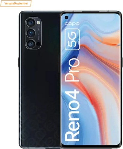 Oppo Reno4 Pro 5G - 256GB - Space Black (Ohne Simlock) (Dual SIM) - Bild 1 von 3