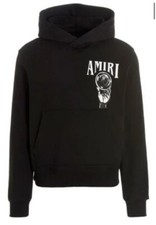 Amiri Men  s Crystal Ball Logo Black Hoodie Size Medium NWT Verified Authentic