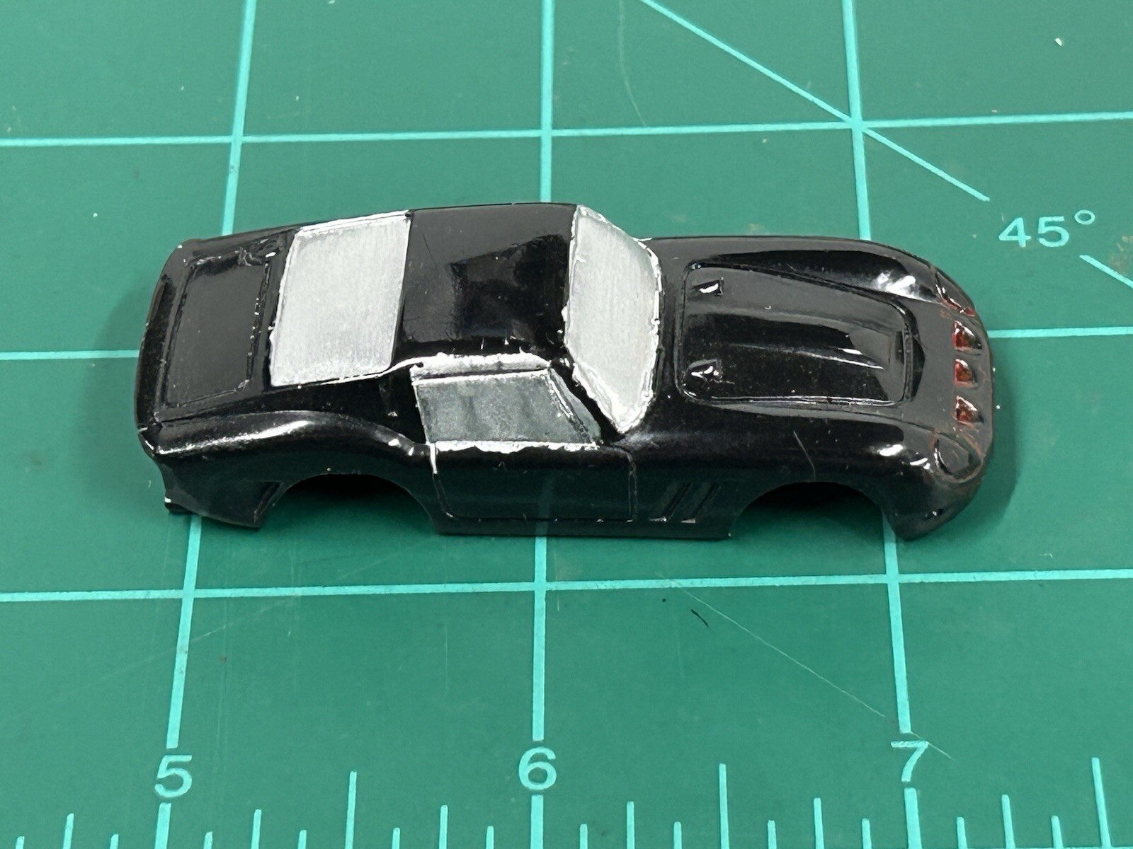 Custom Ferrari Gt 250  HO Slot Car Body Fits Aurora Tjet Dash Auto world JL