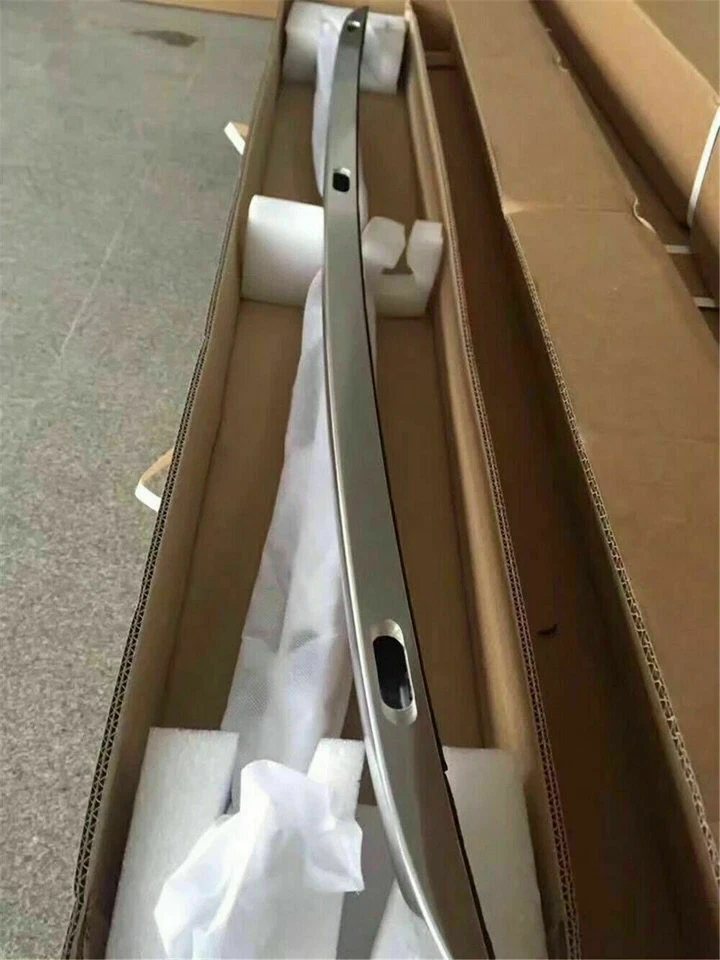 Barra transversal lateral para riel de techo plateado 4 piezas se adapta a Acura RDX 2012-2018 Foto 4 de 4