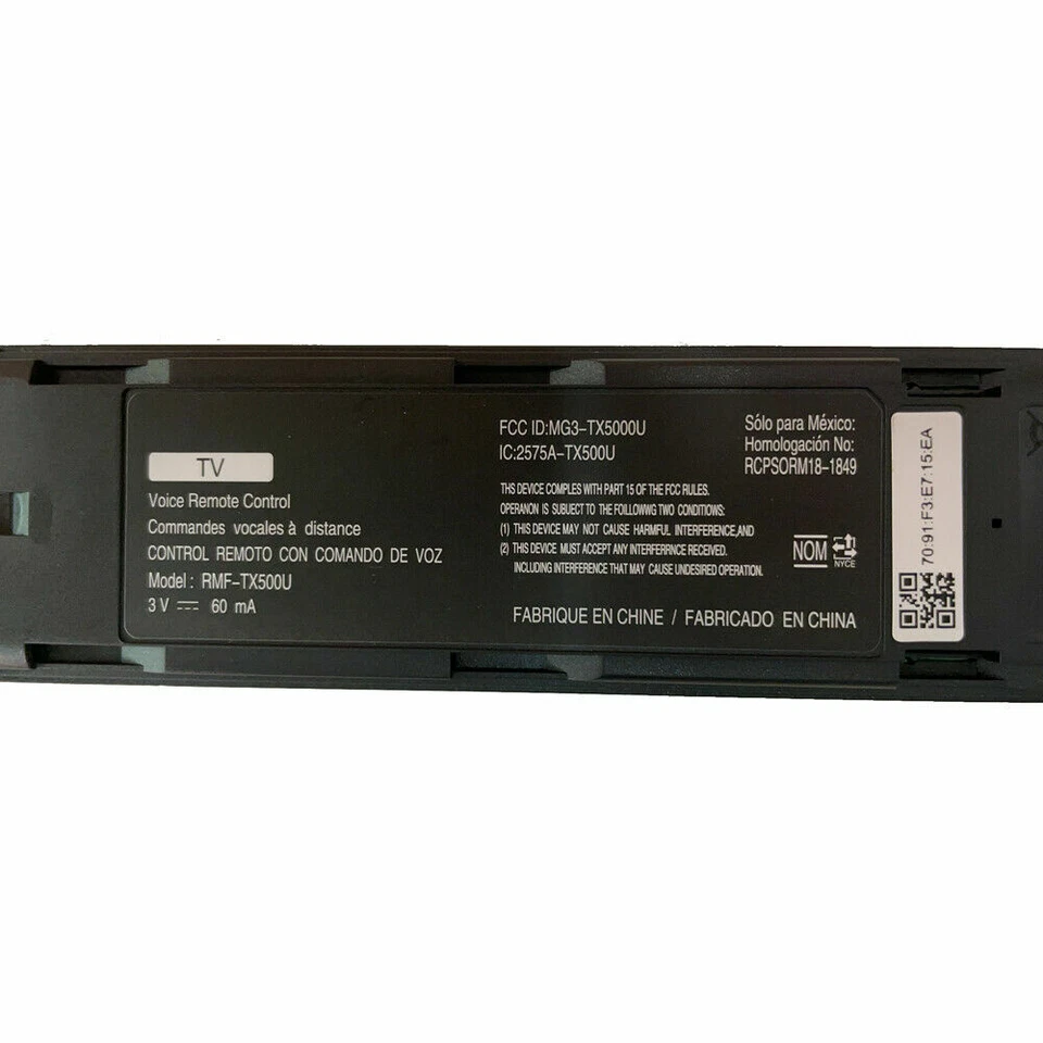 New RMF-TX500U For Sony Voice 4K QLED TV Remote Control XBR-55X950G RMF-TX500P - Image 4 of 4