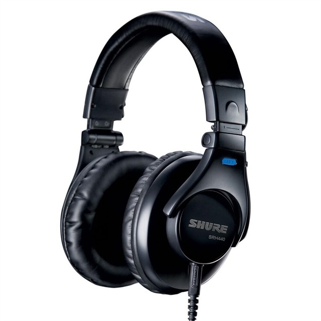 Shure Srh440 Cuffie professionali da Studio Nero | Acquisti Online su eBay
