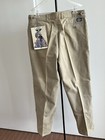 NWT DOCKERS Pant Classic Fit Pleated Front Mens 36x32" Beige 100% Cotton NWT $65 — photo 6