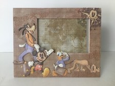 Disney Picture Frame 4x6  Mickey Goofy Donald Pluto Vacation A8