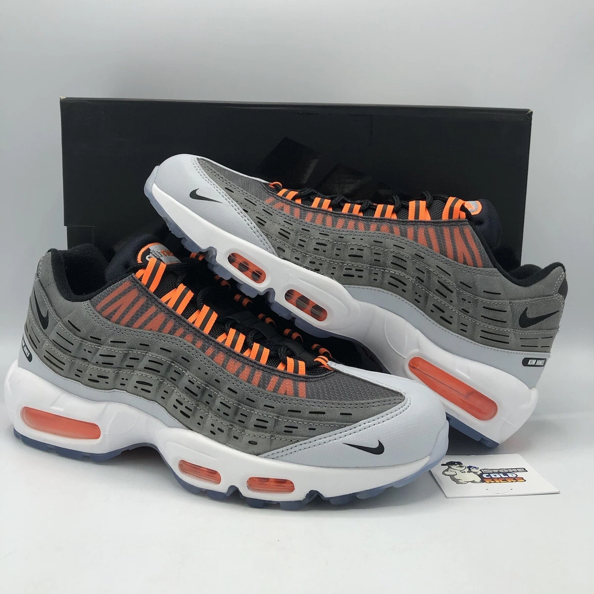 Men's shoes Nike x Kim Jones Air Max 95 Black/ Total Orange-Dark