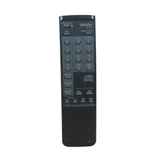 Denon RC-207 Remote Control, Black - OEM for CD Players DCD-610