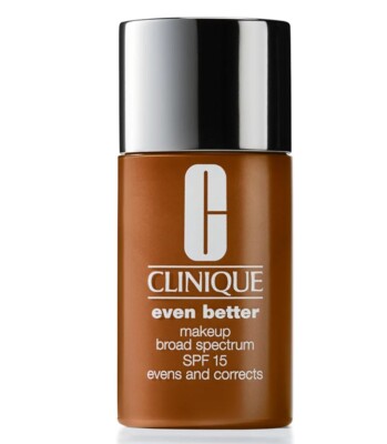 Clinique  *PECAN* Even Better Makeup Broad Spectrum SPF 15 Foundation, 1 oz NIB