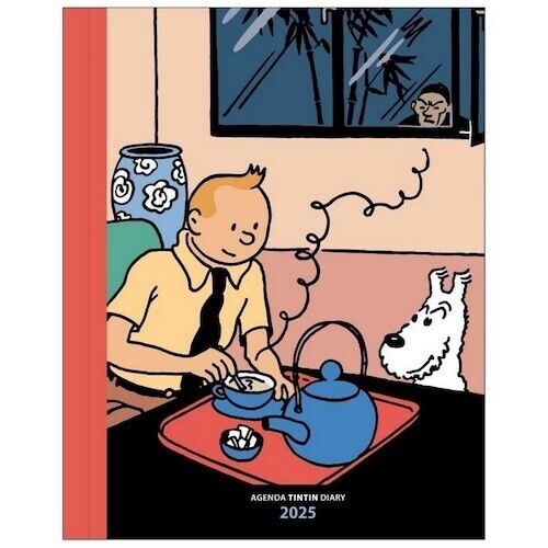 Diario de escritorio Tintin 2025 21 cm x 15,5 cm - Imagen 1 de 1