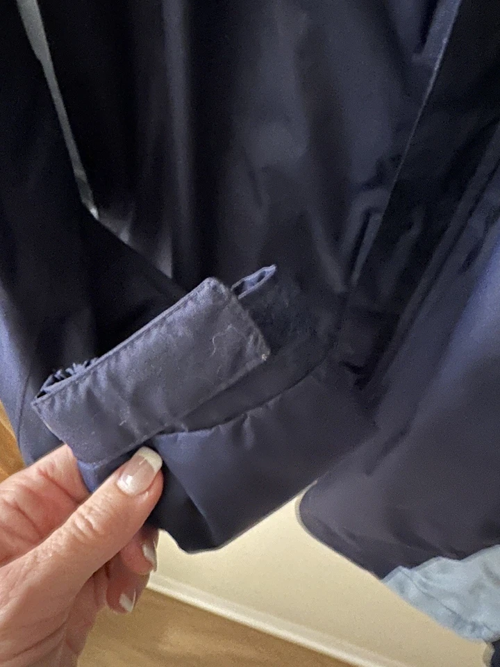 Coleman 雨衣 夹克裤 男女皆宜 蓝色 口袋 连帽 聚乙烯 户外 — 第 4/4 张图片