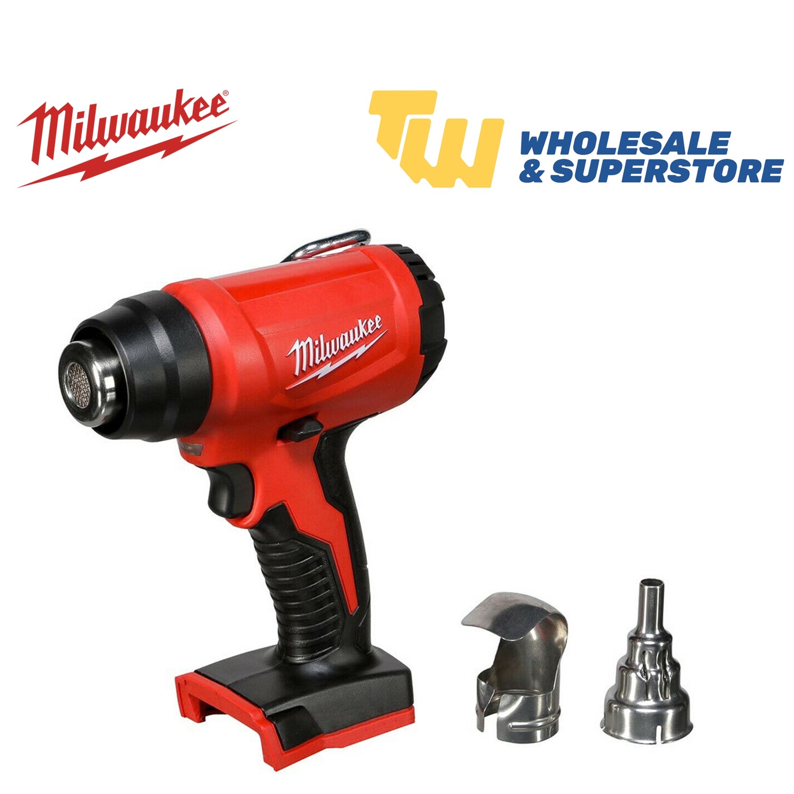 Milwaukee M18BHG0 18V Heat Gun Cordless Compact Hot Air Tool Body Only