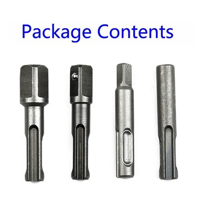 Bit Hammerbohrer-Adapter 4pcs \ Set SDS Schlag Schraubendreher-Einsatz 2021 Neu