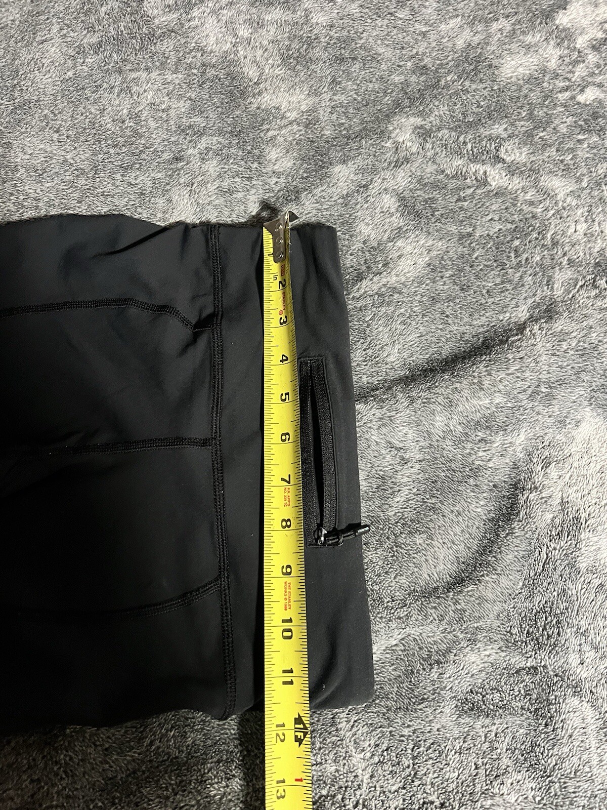 Lululemon Pace Rival Crop Solid Black 2 Leggings … - image 3