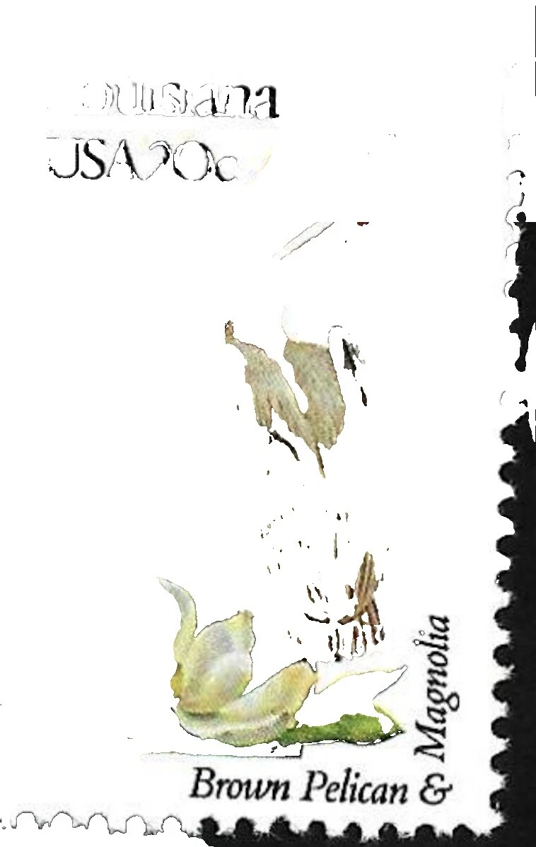 Estampillas de Estados unidos Aves Marrón