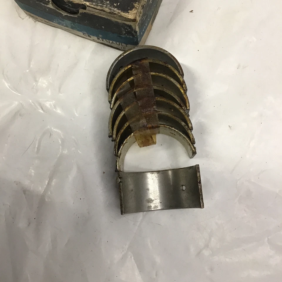 Renault Dauphine R1090 & Caravelle NOS .010” (.025mm) Connecting Rod Bearings - Image 2 of 4