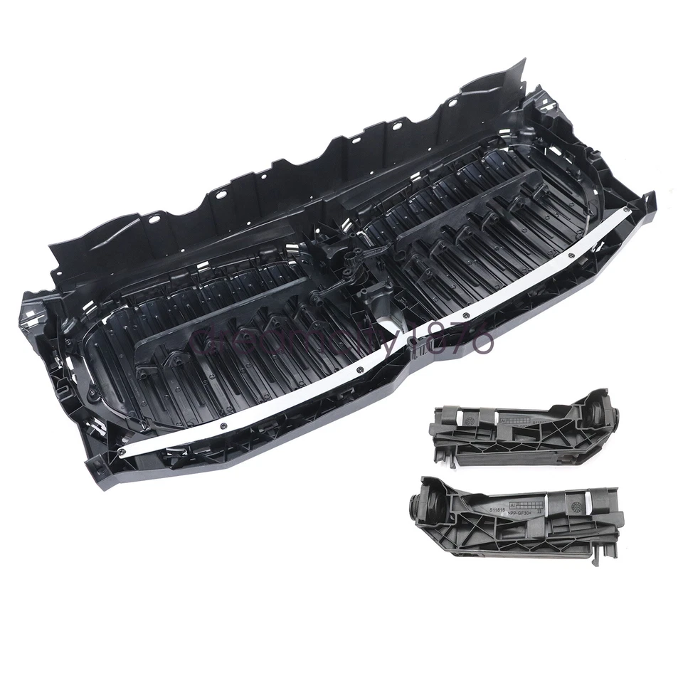 Nuevo parachoques delantero rejilla obturador de aire aleta superior sin moto para BMW X5 2019-23 Foto 4 de 4