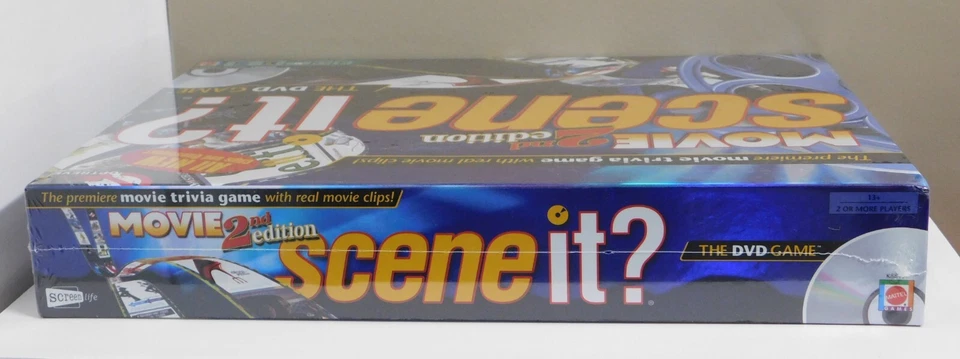 Scene It Movie 2nd Edition Movie DVD Trivia Board Game 2007 Mattel NEW SEALED - Image 4 of 4