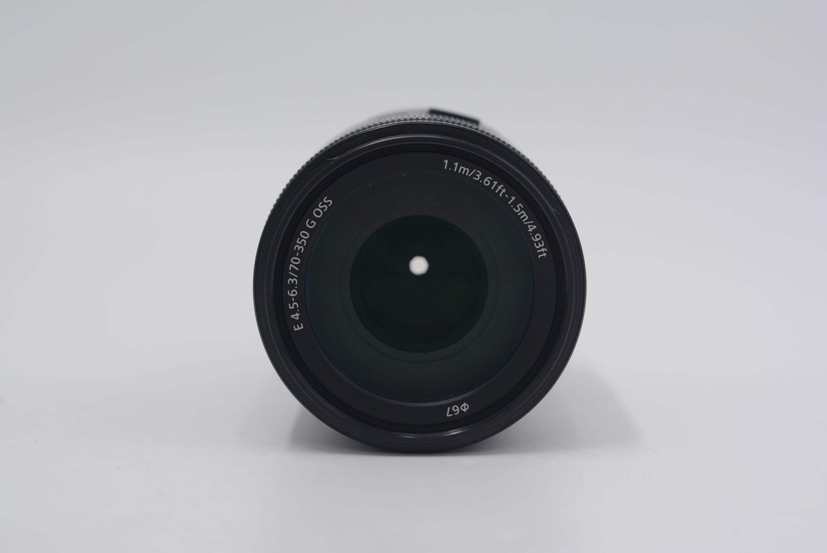 Sony SEL70350G/1850738 E 70-350mm f/4.5-6.3 G OSS Lens, Used Sony SEL70350G/1850738 E 70-350mm f/4.5-6.3 G OSS Lens, Used