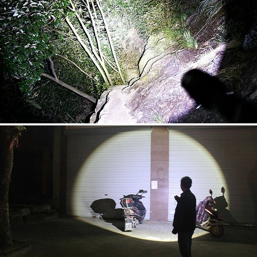 2 PACK Super Bright LED Flashlight Torch Lamp Tactical Military 5 Modes Zoomable - Picture 11 of 12