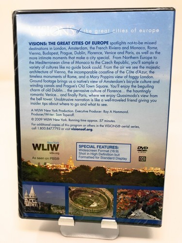 Visions of the Great Cities of Europe DVD - NEW - Foto 2 di 2