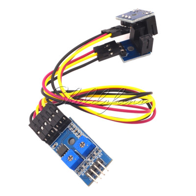 2 Channel Speed Detection Optical Motor Speed Slot Sensor Module Counting Module