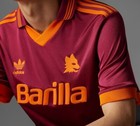 ADIDAS AS ROMA BARILLA JERSEY SIZE LARGE 1993 TOTTI GIANNINI BRING BACK 1993 — photo 1
