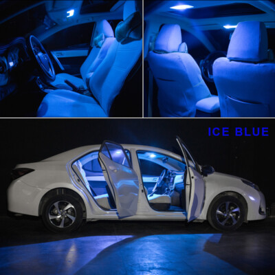 8pcs Canbus Car LED Interior Map Dome Trunk Light Kit For Hyundai Getz 2002-2010