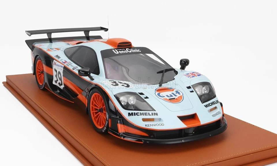 MODELLINO AUTO STATICO TOP MARQUES MCLAREN F-1 GTR LE MANS 1997 SCOTT SCALA 1/12 - Immagine 4 di 4