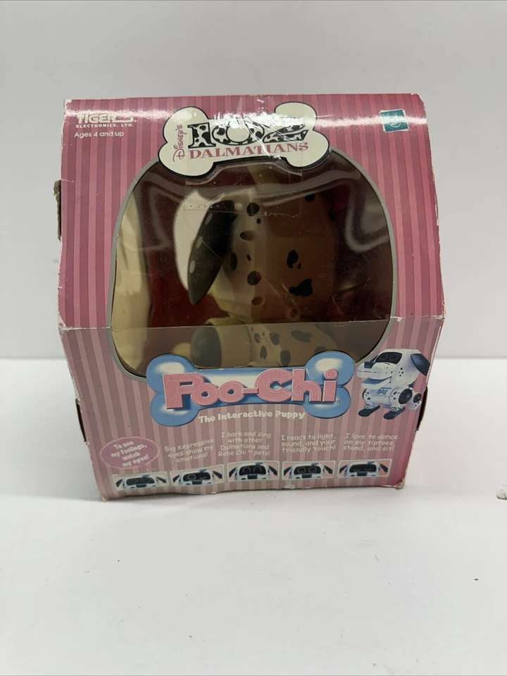 102 Dalmation Domino Poo-Chi 2000 迪士尼机器人宠物 — 第 2/4 张图片