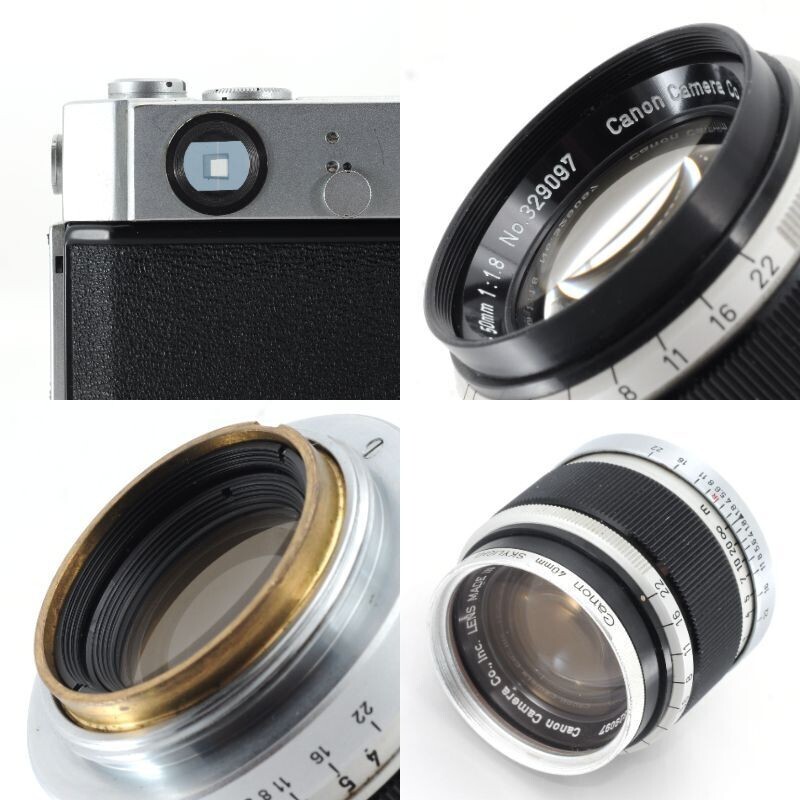 Near MINT+] Canon Model 7 Rangefinder Camera With cannon 50mm F