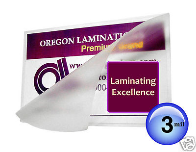 200/pack 3 Mil 12x18 Large Menu Hot Laminating Pouches 12 x 18 Clear for 11x17's