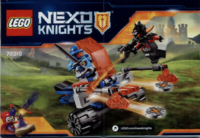 Lego Nexo Knights # 70310 Knighton Battle Blaster - Bauanleitung (keine Steine!)