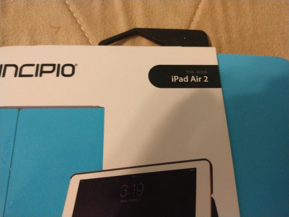 Incipio Apple iPad воздуха 2 синий бирюзовый чехол-книжка новый поврежден - Изображение 3 из 4