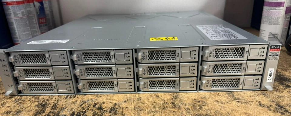 SUN ORACLE Storage Tek 2540 FC Array with 6x146GB 15K 2x375-3499 2xDC Power - Image 2 of 4