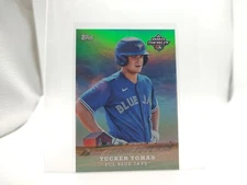 2023 Topps Pro Debut TUCKER TOMAN Farm Fresh Futures Green Foil Parallel /99