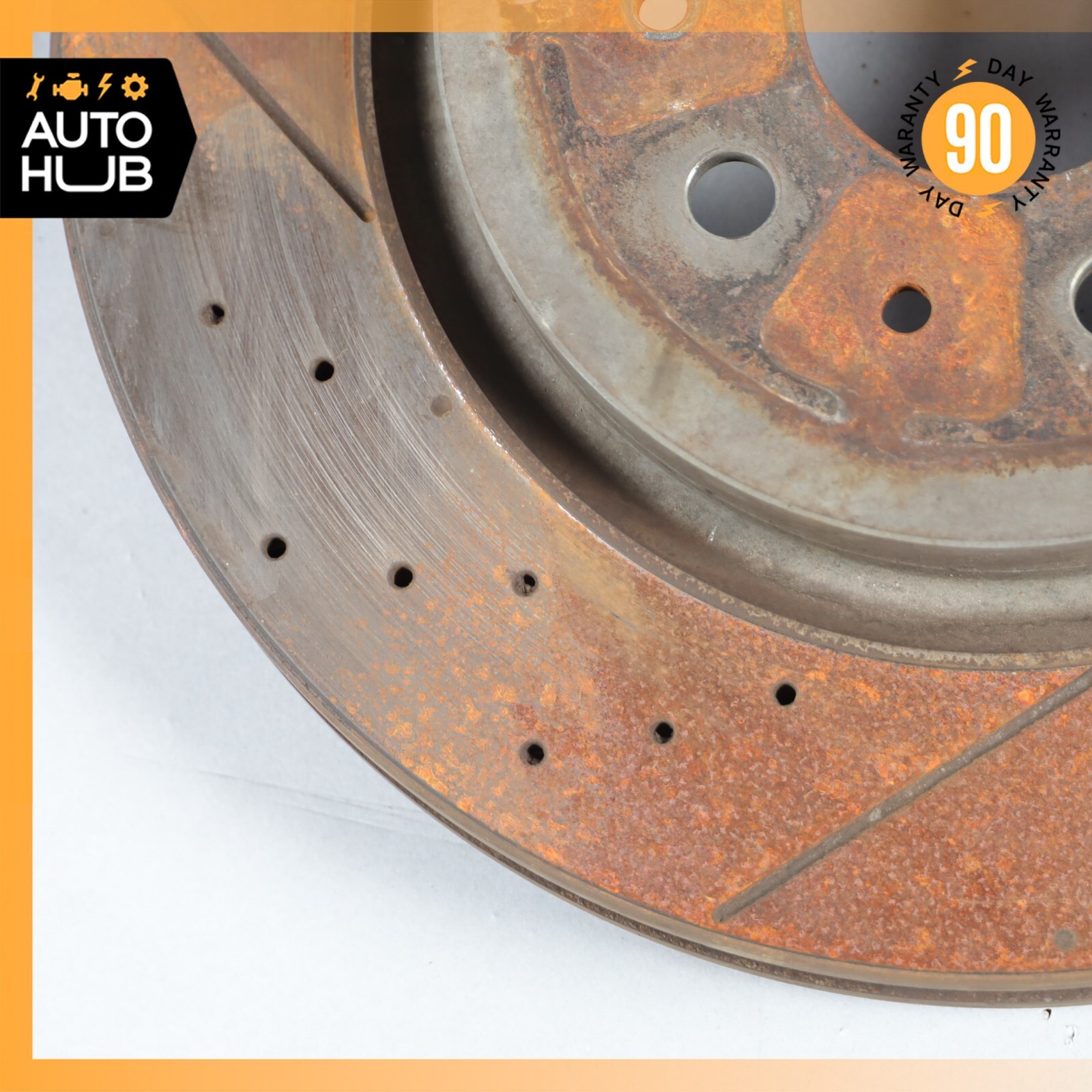 Maserati GranTurismo M145 Rear Brake Rotors Disc Left & Right Set of 2 OEM