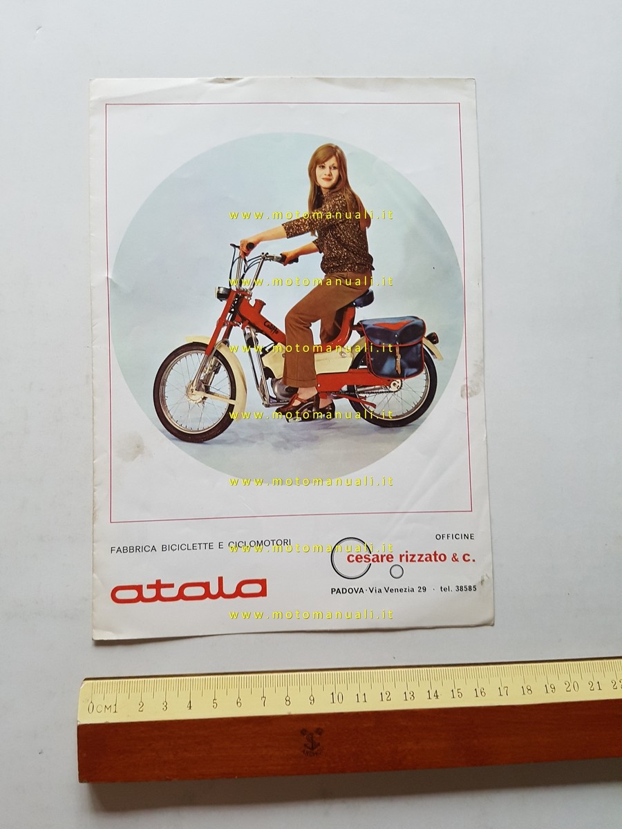 ATALA ビンテージベル 60年代 イタリア製 Antique 車・バイク・自転車 ATALA ビンテージベル 60年代