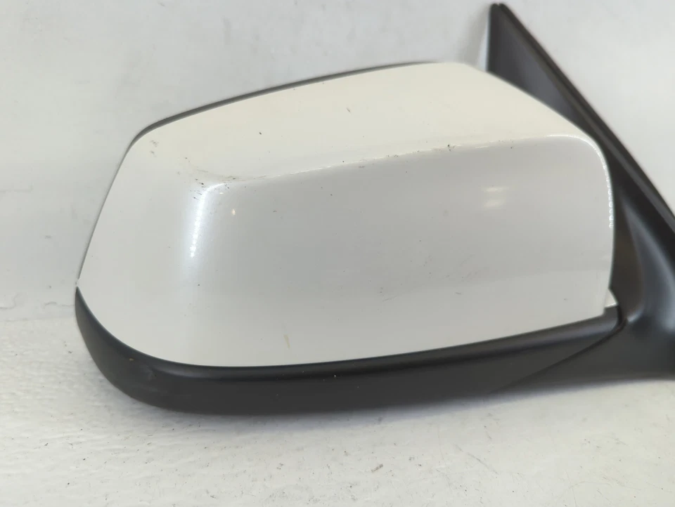 Espejo retrovisor eléctrico blanco con visión lateral derecha para pasajero BMW 740i 2011-2012 VISXG Foto 3 de 4