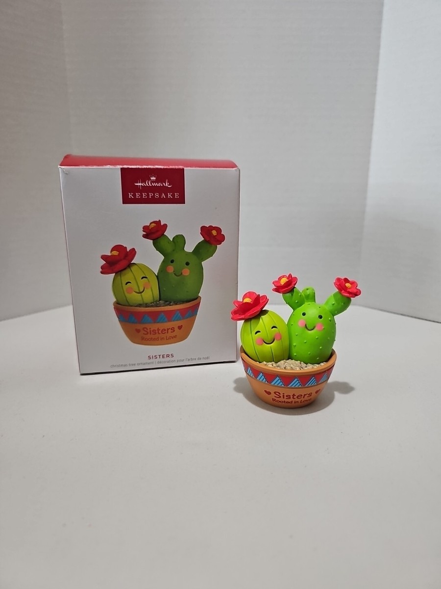 Décoration De Noël Hallmark Keepsake 2023 – Cactus « Rooted In Love » – Cadeau Mignon Pour Sœur - 8