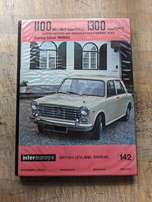 Austin Morris Wolseley Riley MG 1100 & 1300 1962-1971 Workshop Manual - Image 1 of 4