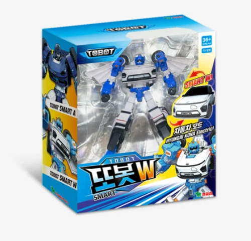 New Tobot Smart W Transformer Robot Hyundai KONA Electric LED Light  Figure - Image 2 of 4