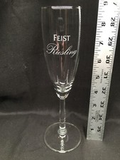Feist Riesling Champagne Flute Glass Used