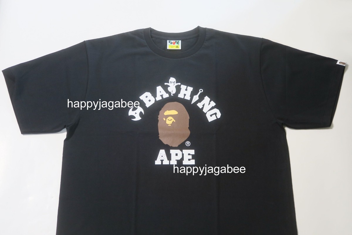 ape tシャツ BAPE-x-Monkey-47-Ape-Head-Tee-