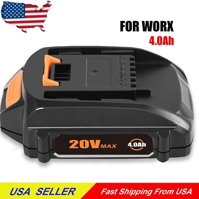 NEW For WORX 20V Compact Lithium-ion Battery WA3520 WA3525 WA3575 WG155 WG540
