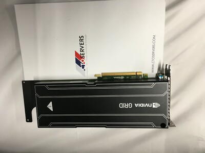 HP 729851-B21 NVIDIA GRID K2 Dual GPU PCI-e Graphics Accelerator