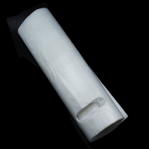 Sacchetti Plastica Trasparente Confezione Torte Pane Shopping Pouch con Manico Fornitura Panificio - Foto 7 di 7