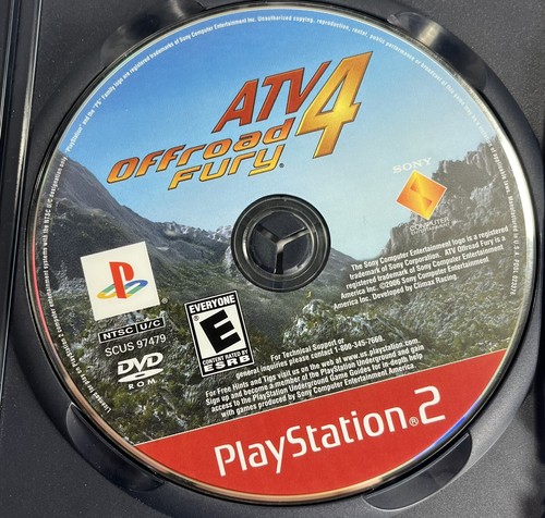 ATV Offroad Fury 4 PlayStation 2 Greatest Hits 2006 Complete with Manual Tested - Picture 5 of 9